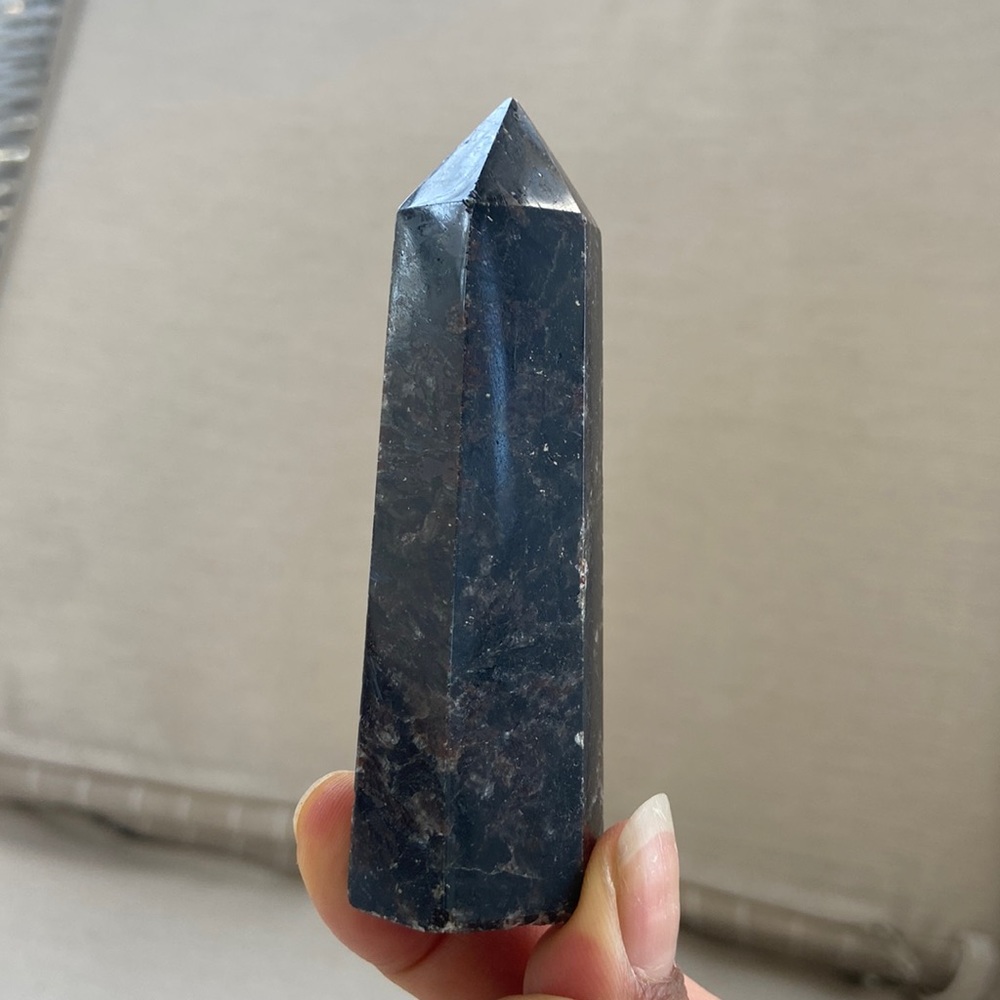 Small pentagonal cylinder rock